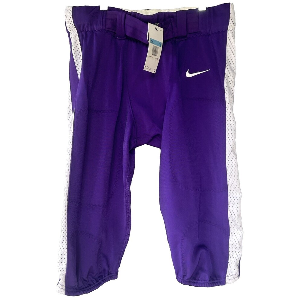 Nike Vapor Pro Purple NFL Football Team Pants with Belt CI3771-104 Med $75Retail